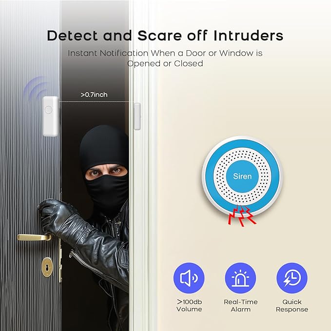 PGST Wifi Home Alarm System, Smart Home Security Systems - Image 3