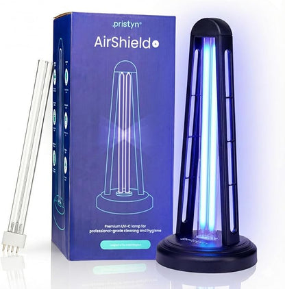 AirShield+ UV Light Sanitizer w/Spare Bulb – Premium UV Sanitizer Device by Pristyn