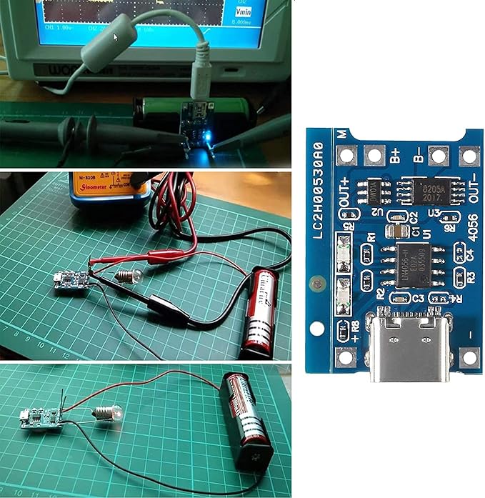 Gebildet 10pcs TP4056 Type-C Input Interface USB 5V 1A 18650 Lithium Battery - Image 6