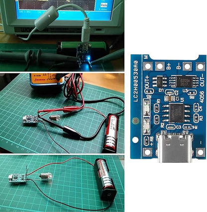 Gebildet 10pcs TP4056 Type-C Input Interface USB 5V 1A 18650 Lithium Battery - Image 6