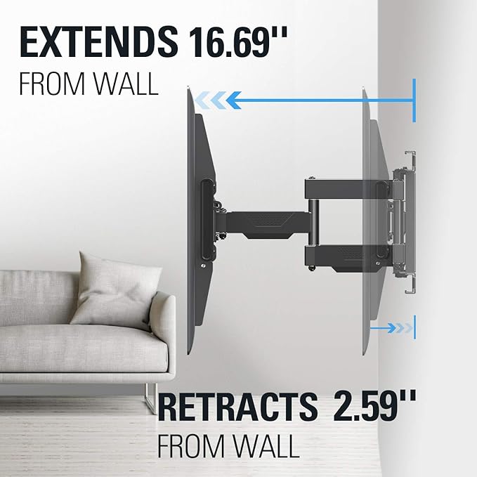 Mounting Dream UL Listed Full Motion TV Mount - Image 3