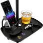 Microphone Stand Tray with Mic Phone Holder, 12.2" x 7.91" Large Shelf by Unknown