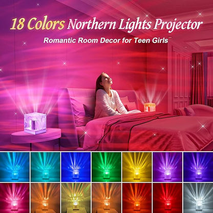 Birthday Gifts for Women Gifts for Teenage Girls Boy Northern Lights Projector - Image 2