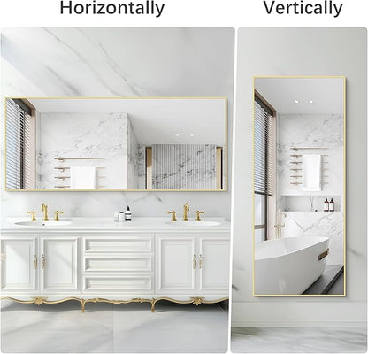36x72inch Bathroom Mirror, Large Rectangular Wall Mirrors - Image 5