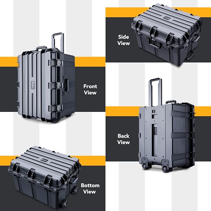 Lykus HC-6540 Large Waterproof Hard Case - Image 6