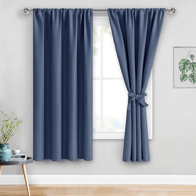 JIUZHEN Blackout Curtains for Bedroom by JIUZHEN