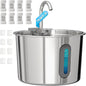 Cat Water Fountain, 74oz/2.2L Cat Fountain by HAJXM