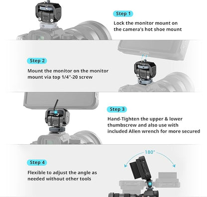 SmallRig Camera Monitor Mount Lite - Image 6