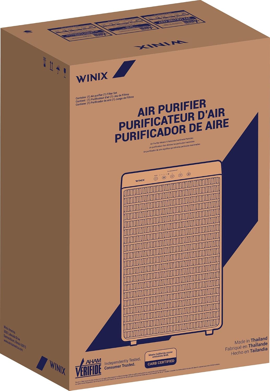 winix 5520 air purifier for home large room, view 15
