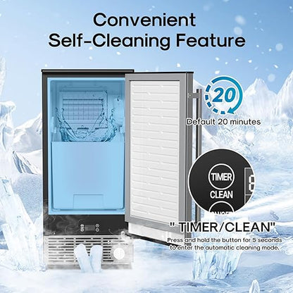 ICEPURE 15" Under Counter Ice Maker - Image 5