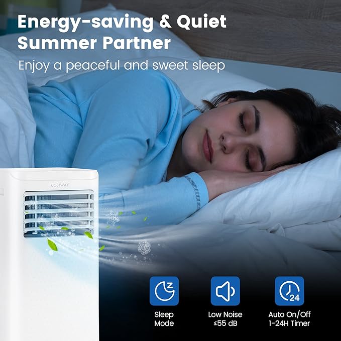 COSTWAY 10000 BTU Portable Air Conditioner, Personal AC Unit - Image 7