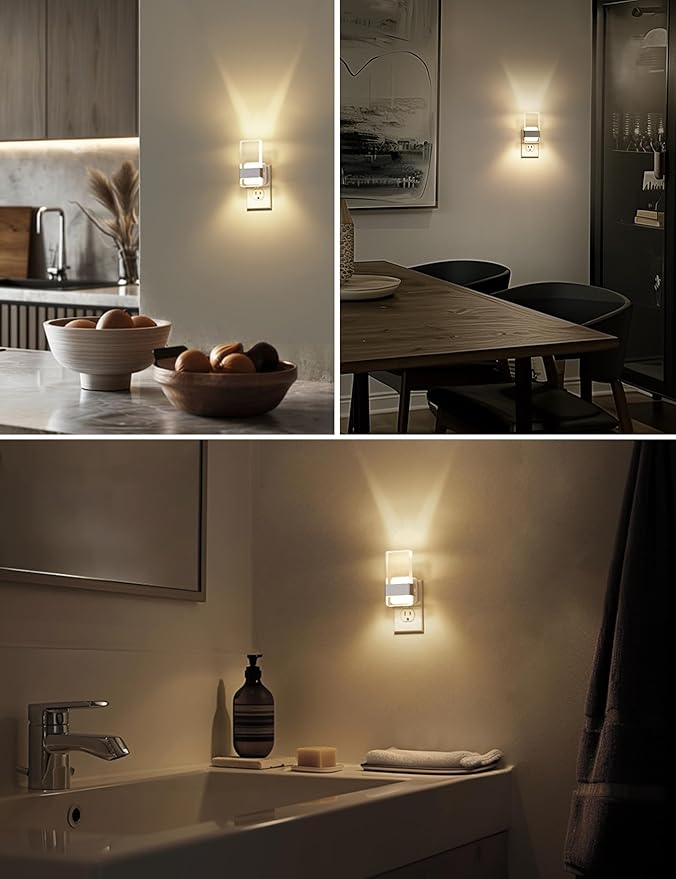 L LOHAS LED Night Light, Night Lights Plug Into Wall, Dusk-to-Dawn Sensor - Image 5