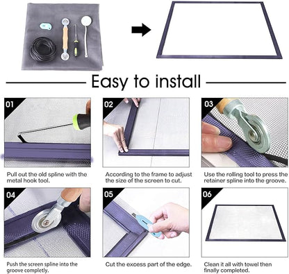 Windows Screen and Screen Door Repair Kit - Image 3