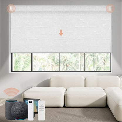 Motorized Blinds Roller Shade by Canisteo