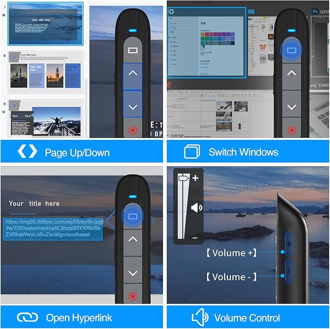 DinoFire USB C Rechargeable Presentation Remote - Image 5