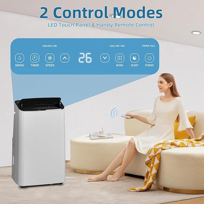 Portable Air Conditioners, 14000 BTU Cooling Capacity - Image 3
