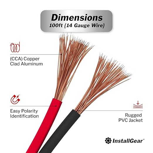 InstallGear 14 Gauge Speaker Wire - Image 3