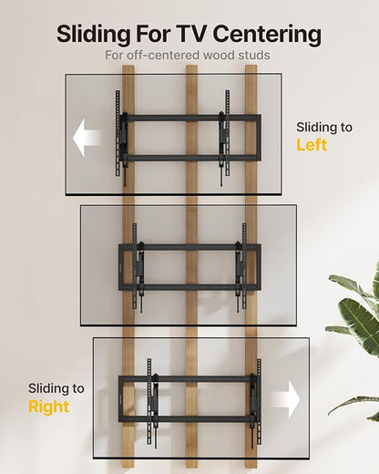 monTEK Heavy Duty Tilting TV Wall Mount - Image 8
