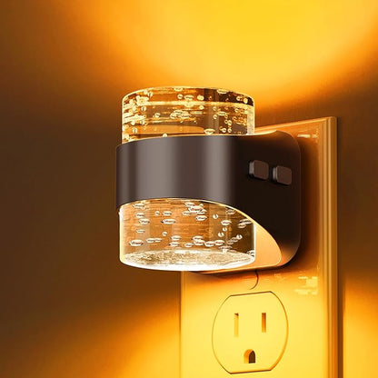 L LOHAS LED Night Light, Bubble Night Lights Plug into Wall, Acrylic Night by LLOHASLED
