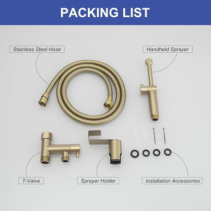 Handheld Bidet Sprayer for Toilet, Handheld Sprayer Attachment for Toilet - Image 5