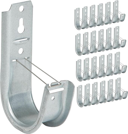 ICC 2-Inch Wall Mount J-Hook – 25-Pack, Cable Support Hooks by ICC