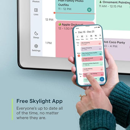 Skylight Calendar Max: 27-Inch Smart Digital Calendar & Chore Chart, Family - Image 5