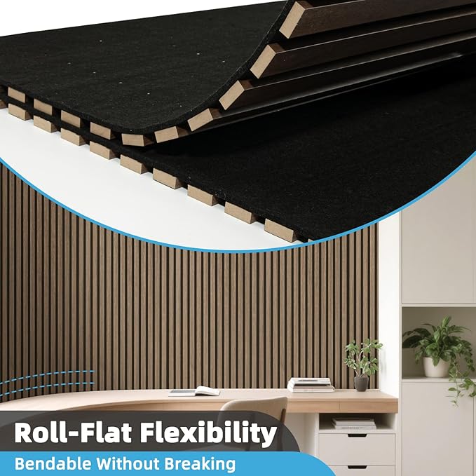 Art3d 1-Pack Acoustic Wood Slat Wall Panel - Image 6