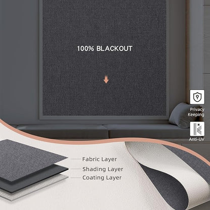 Motorized Roller Shade: Blackout, Electric Blinds, Compatible - Image 3