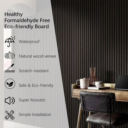 ARMURO Wood Panels for Wall, Wood Slat Wall Panel - Image 5