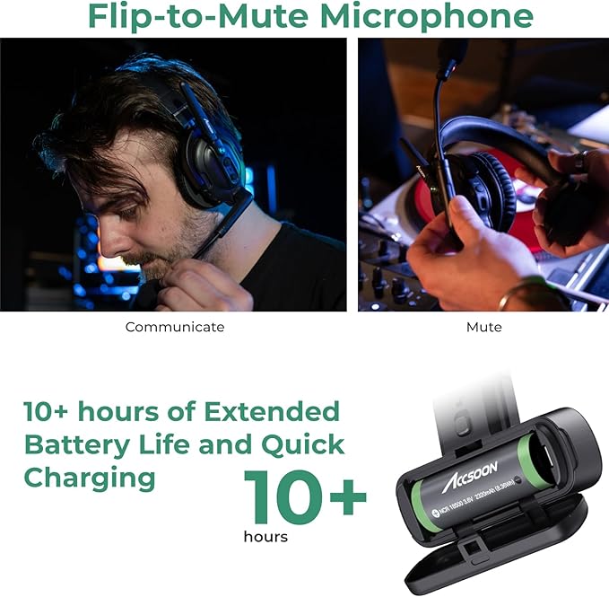 Accsoon Como MIC02-R Wireless Headset Intercom System - Image 4