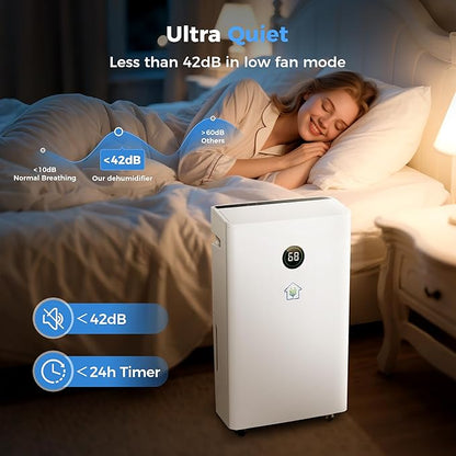6, 500 Sq Ft Smart Home Dehumidifier - Image 8