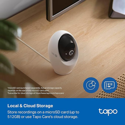 Tapo 4K Indoor Pan/Tilt Wired Security Camera - Image 11
