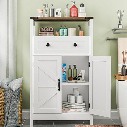 Farmhouse Bathroom Storage Cabinet - Image 3