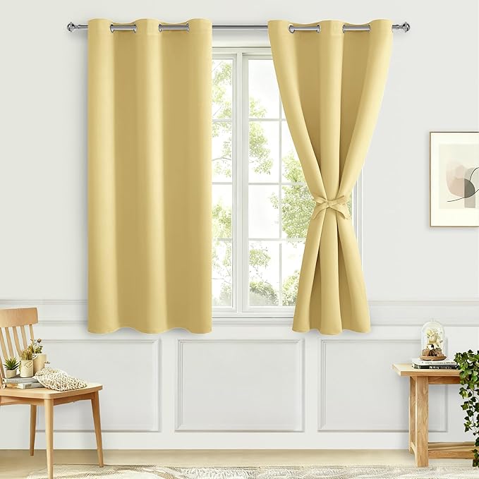 Hiasan Short Blackout Curtains for Bedroom - Image 6