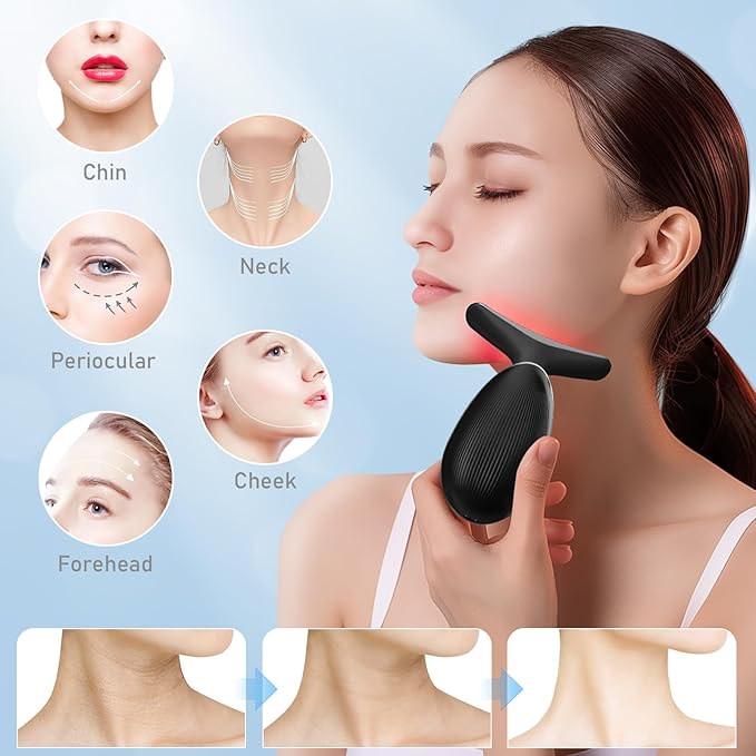 Cocobeen Face Neck Tool for Skin Care, Electric Neck Face Lifting Device for - Image 4