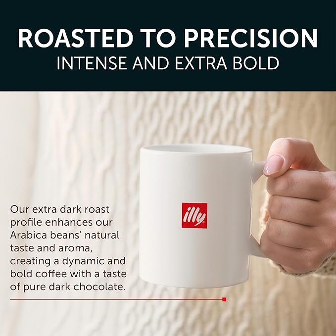 illy Coffee K Cup, Pods for Keurig Machines, Forte Dark Roast, 100% Arabica - Image 3