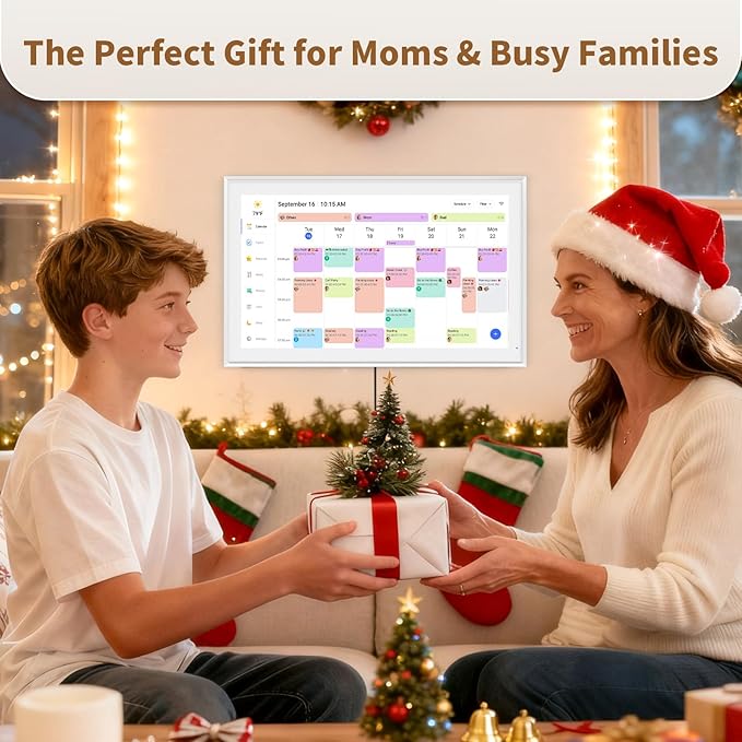 Canupdog 15.6 Inch Digital Calendar, Electronic Planner & Chore Chart - Image 5