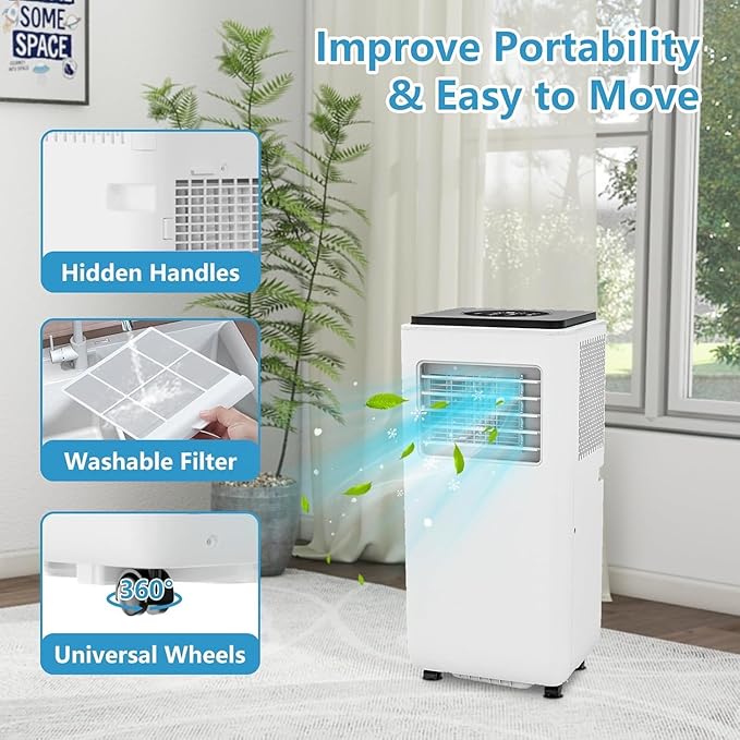 Portable Air Conditioners 8000 BTU, Energy Efficient AC Unit - Image 5