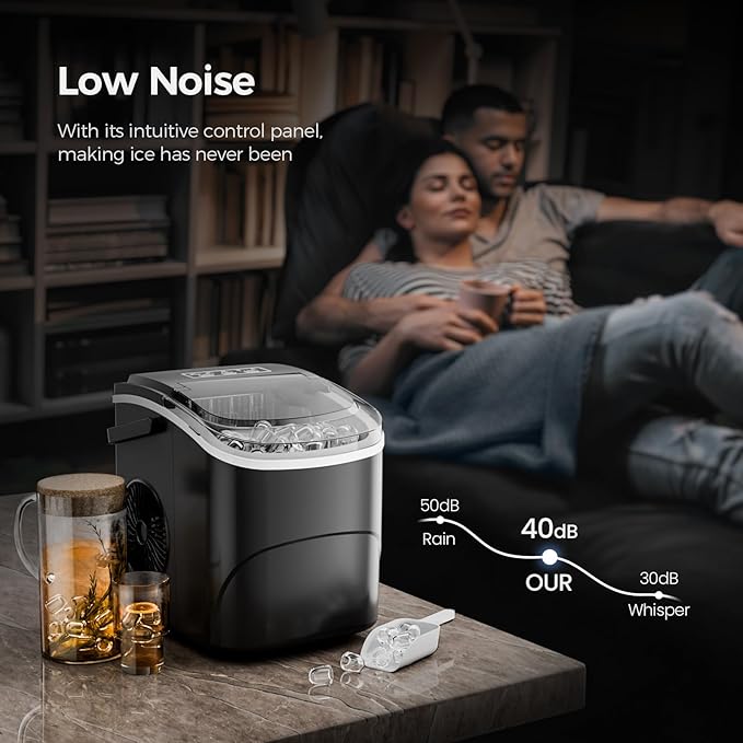 Ice Makers Countertop, 9 Cubes in 6 Mins, Portable Ice Maker Machine - Image 7