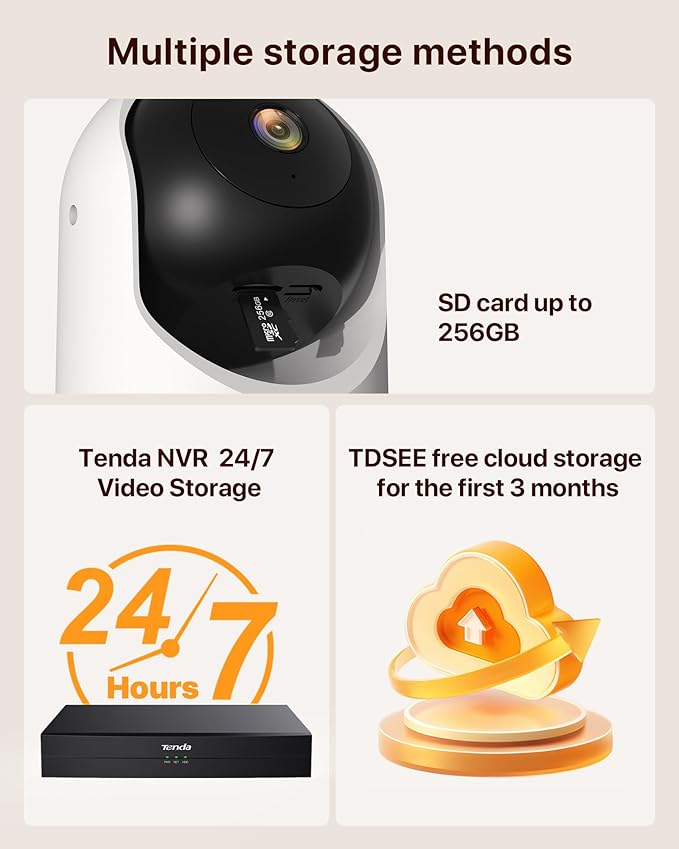 Tenda 2K Indoor Security Camera - Image 7