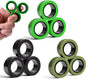 Cevioce 9 PCS Magnetic Ring Fidget Toys Set, ADHD Anxiety Magnetic Finger by Cevioce