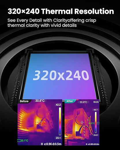 MiLESEEY TR20 Pro Thermal Imaging Camera, Handheld Infrared Imager - Image 2