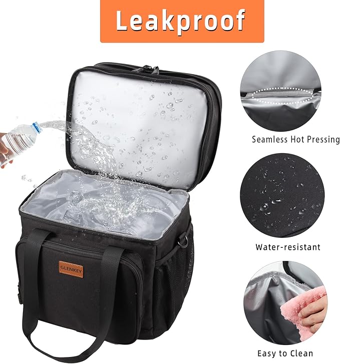 Expandable XLarge Lunch Box, Insulated Heavy Duty Lunch Bag Waterproof - Image 7