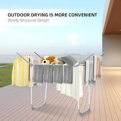 Unkqan Clothes Drying Rack, Foldable Laundry Rack - Image 3