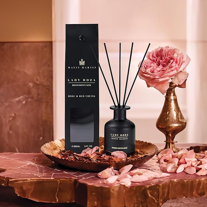 Matin Martin Lady Roza Reed Diffuser 5 oz - Image 2