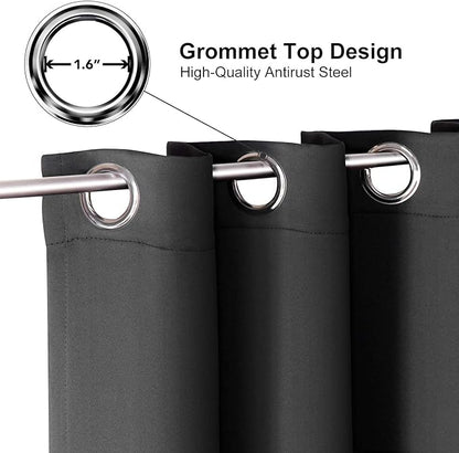 ChrisDowa Grommet Blackout Curtains - Image 3