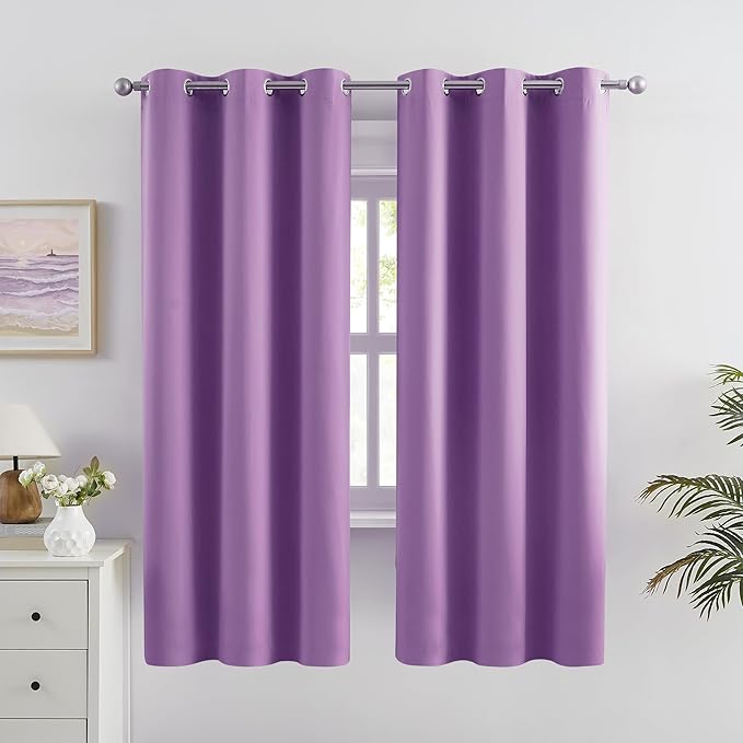 DUALIFE Blackout Solid Curtains by DUALIFE