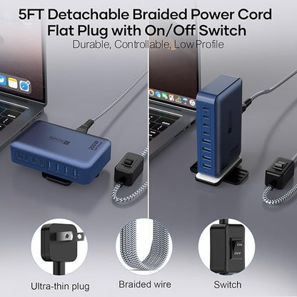 8-Port iPhone Charger Fast Charging 200W - Image 4