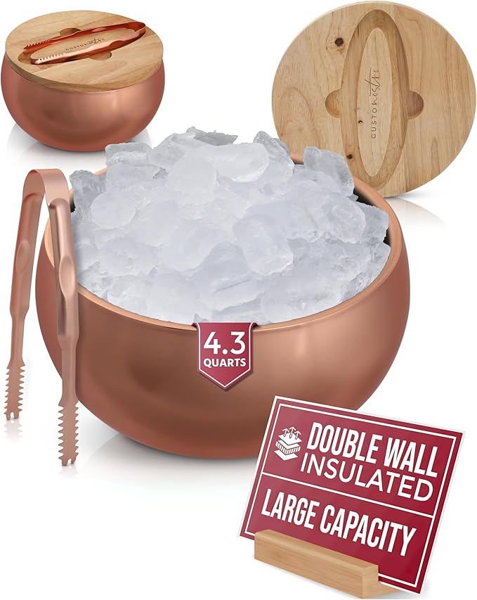 Gusto Nostro 4.1L Insulated Ice Bucket by GustoNostro