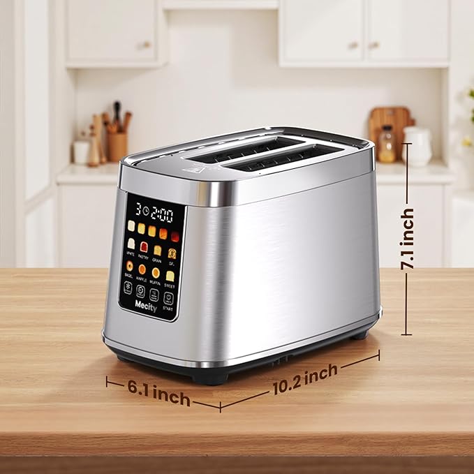 Mecity Motorized Toaster 2 Slice - Image 9